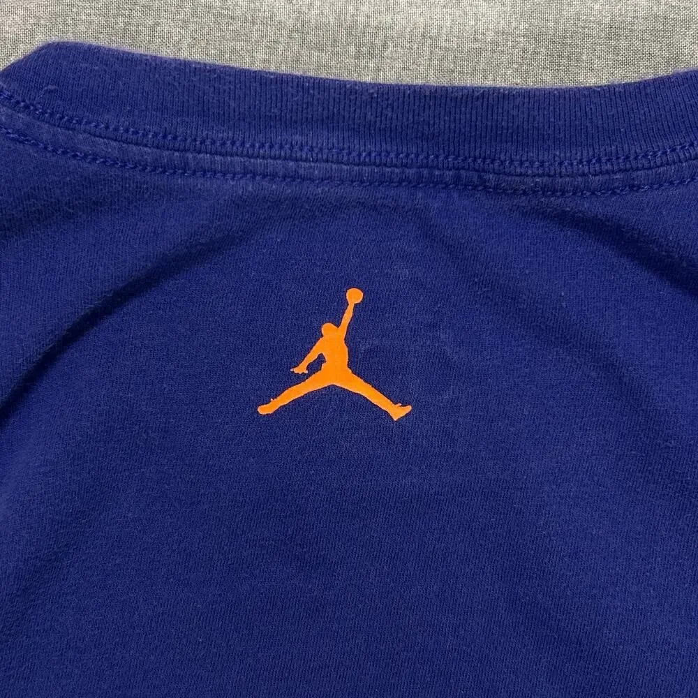 Air Jordan purple graphic tshirt Basketball mens Large
